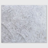 Winter Ice Crystals Cadeaupapier (Vlak)