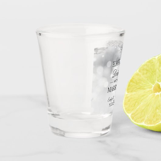 Winter Ice | Eat-Drink met huwelijk Shot Glas (Links)