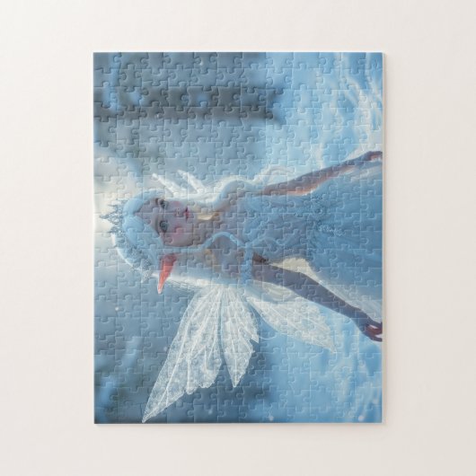 Winter Ice Fairy Princess Legpuzzel (Verticaal)