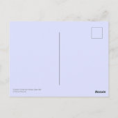 Winter Ice Hockey Puck Empty Net Briefkaart (Achterkant)