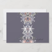 Winter Ice Skating Invitation Kaart (Achterkant)