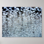 Winter Icicles Poster (Voorkant)