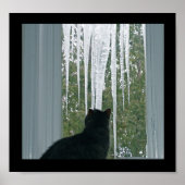 Winter Icicles Poster (Voorkant)