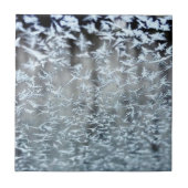 Winter Icicles Tegeltje (Voorkant)