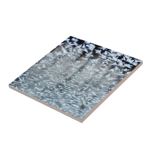 Winter Icicles Tegeltje (Zijkant)