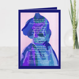 Winter II-kaart "Will you be My Maid of Honor"