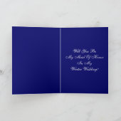 Winter II-kaart "Will you be My Maid of Honor" (Binnen)