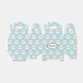 Winter Ijsbeer Favor Box Bedankdoosjes (Uitgevouwen)