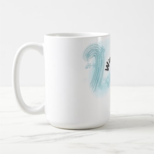 Winter, ik kom koffiemok (Links)