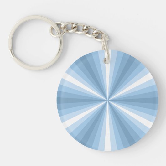 Winter Illusie Acryl Sleutelhanger (Voorkant)