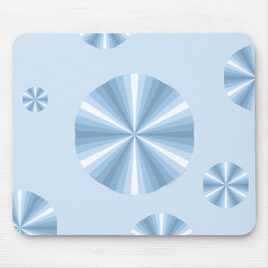 Winter Illusion Mousepad Muismat (Voorkant)