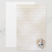 Winter  Illustratie Stationery Briefpapier (Voorkant / Achterkant)