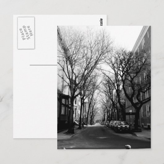 Winter in Brookly, NY Briefkaart (Voorkant / Achterkant)