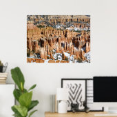 Winter in Bryce Canyon, Sunset Point, print (Thuiskantoor)