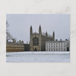 Winter in Cambridge, Verenigd Koninkrijk Briefkaart