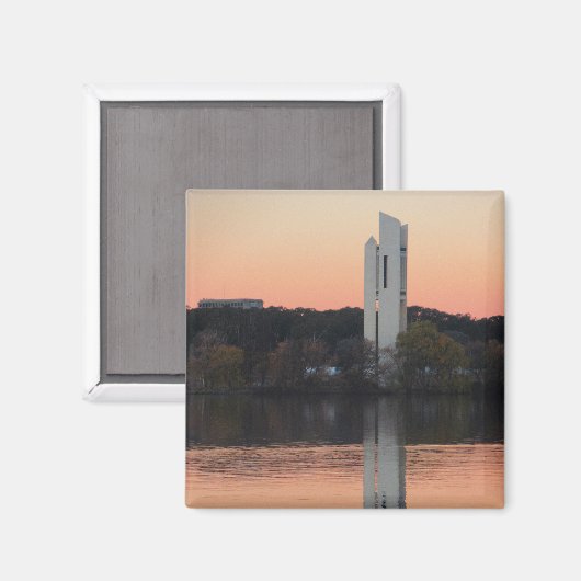 Winter in Canberra Magneet (Voorkant / Achterkant)