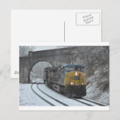 Winter in Clarksville Briefkaart (Voorkant / Achterkant)