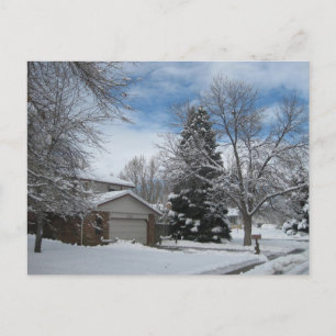 Winter in Colorado Briefkaart