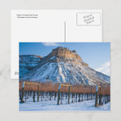 Winter in Colorado Wine Country Briefkaart (Voorkant / Achterkant)