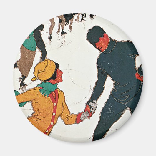 Winter in Davos Magneet (Voorkant)