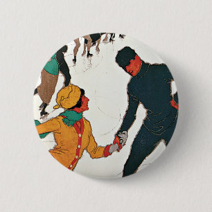 Winter in Davos Ronde Button 5,7 Cm