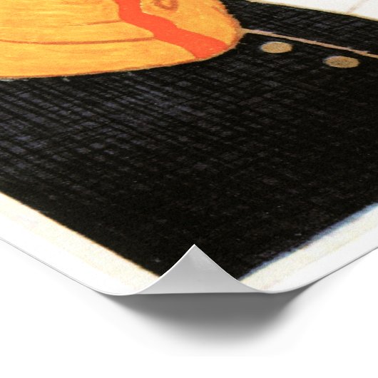 WINTER IN DAVOS Swiss Ice Skating  Ski Poster (Hoek)