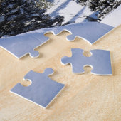Winter in de Bergen Legpuzzel (Zijkant)