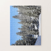 Winter in de Bergen Legpuzzel (Verticaal)