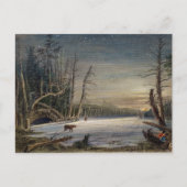 WINTER IN DE CATSKILLS KERST KAART (Voorkant)