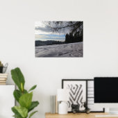 Winter in de Gorce-bergen Poster (Thuiskantoor)