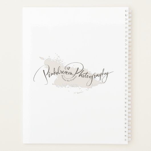 Winter in de herfstplanner planner (Achterkant)