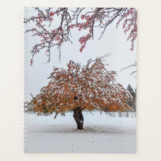 Winter in de herfstplanner planner (Voorkant)