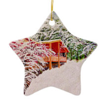 "Winter in de kleine rode hut" conament.