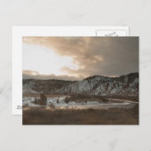 Winter in de Rockies Briefkaart (Voorkant / Achterkant)