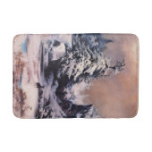 Winter in de Rocky Mountains (door Thomas Moran) Badmat (Voorkant)