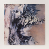 Winter in de Rocky Mountains (door Thomas Moran) Legpuzzel (Horizontaal)