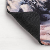 Winter in de Rocky Mountains (door Thomas Moran) Muismat (Hoek)