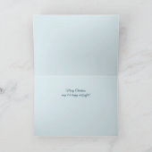 Winter in de stad Aanpasbare gevouwen wenskaart Kaart (Binnen)