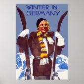 Winter in Duitsland Poster (Voorkant)