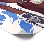 Winter in Duitsland Poster (Hoek)