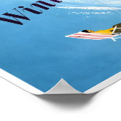 Winter in Duitsland Poster (Hoek)