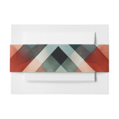 Winter in een Evergreen Forest Belly Band Uitnodigingen Wikkel (Voorkant Voorbeeld)