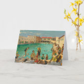 Winter in Florida | Sir John Lavery Kaart (Gele Bloem)