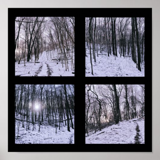 Winter in Four Scenes Poster (Voorkant)