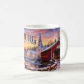 Winter in Fryeburg Maine koffiemok (Voorkant rechts)