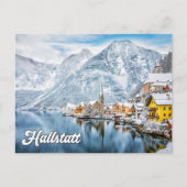 Winter in Hallstatt, Oostenrijk Briefkaart (Voorkant)