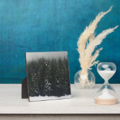 Winter in het bergbos fotoplaat (Insitu)