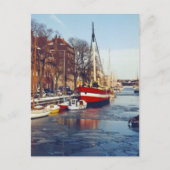 Winter in het Briefkaart van Kopenhagen (Voorkant)