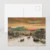 Winter In Het Land Briefkaart (Voorkant / Achterkant)