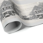 WINTER IN HET NABUURSCHAPSEBIED CADEAUPAPIER (Rol Hoek)